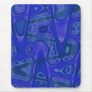 Virginia Bluebells Abstract Mouse Pad