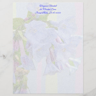 Virginia Bluebells Letterhead Stationery