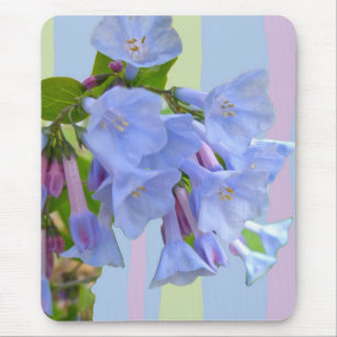 Virginia Bluebells Wildflower Mousepad