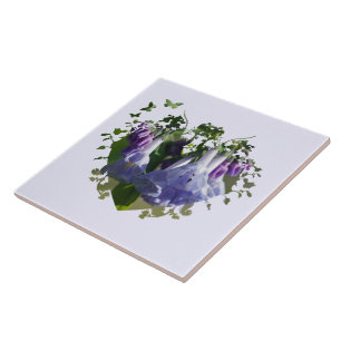 Virginia Bluebells Wildflowers Tile