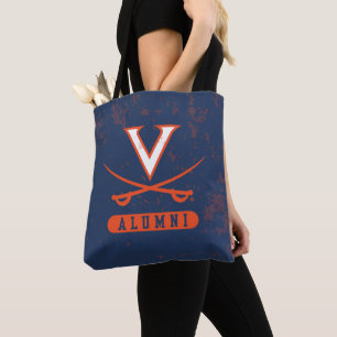 Virginia Cavaliers Alumni Distressed Tote Bag
