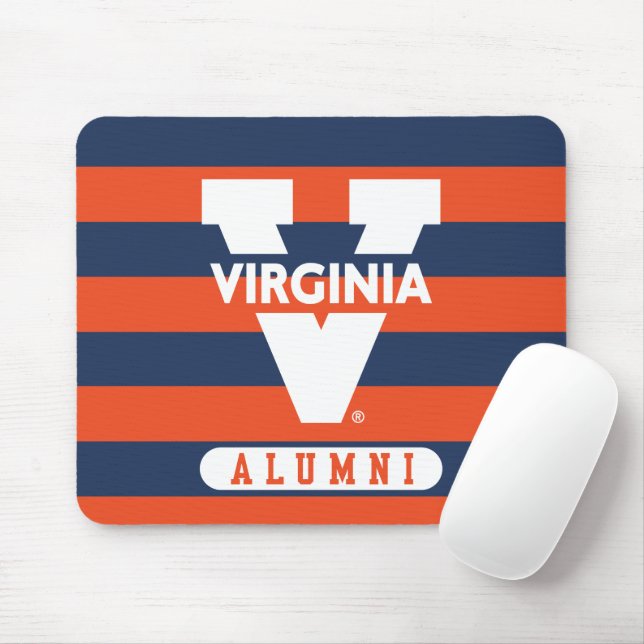 Virginia Cavaliers Alumni Stripes Mouse Pad (With Mouse)