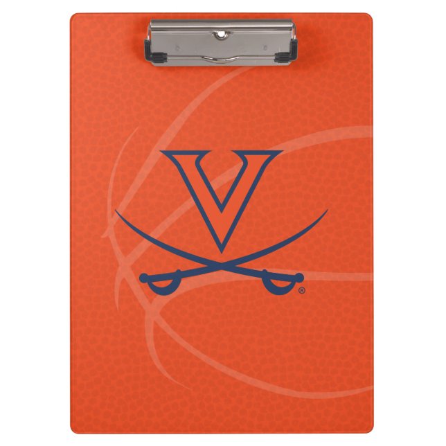 Virginia Cavaliers Basketball Clipboard (Front)