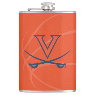 Virginia Cavaliers Basketball Hip Flask