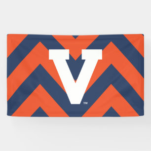 Virginia Cavaliers Chevron Banner