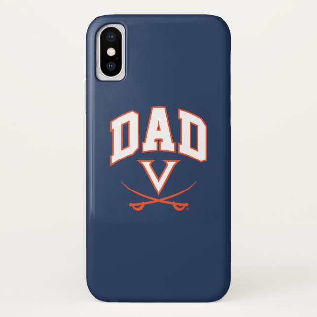 Virginia Cavaliers Dad Case-Mate iPhone Case (Back)