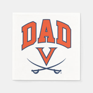 Virginia Cavaliers Dad Napkin