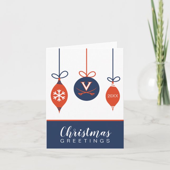 Virginia Cavaliers | Holiday Card (Front)
