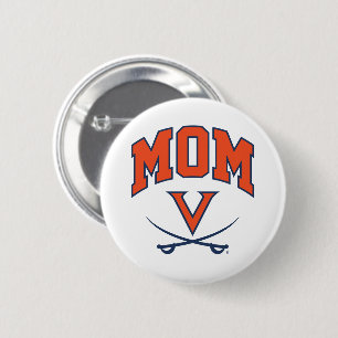 Virginia Cavaliers Mom 2 Inch Round Button