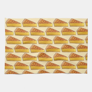 Virginia Chess Pie Southern US Cuisine Dessert Kitchen Towel