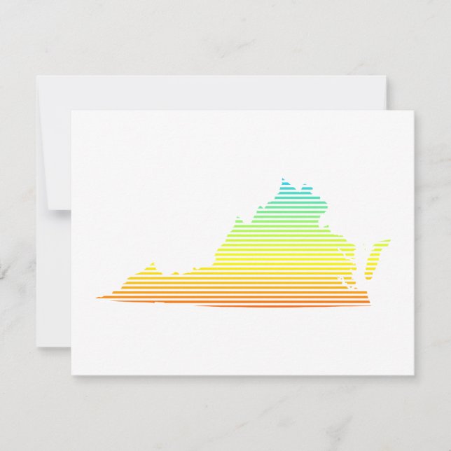 virginia chill fade invitation (Front)