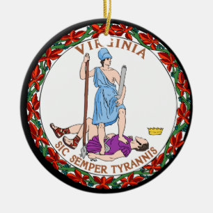 Virginia* Christmas Ornament