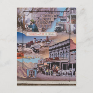 Virginia City Nevada Postcard