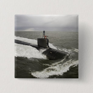 Virginia-class attack submarine 2 inch square button