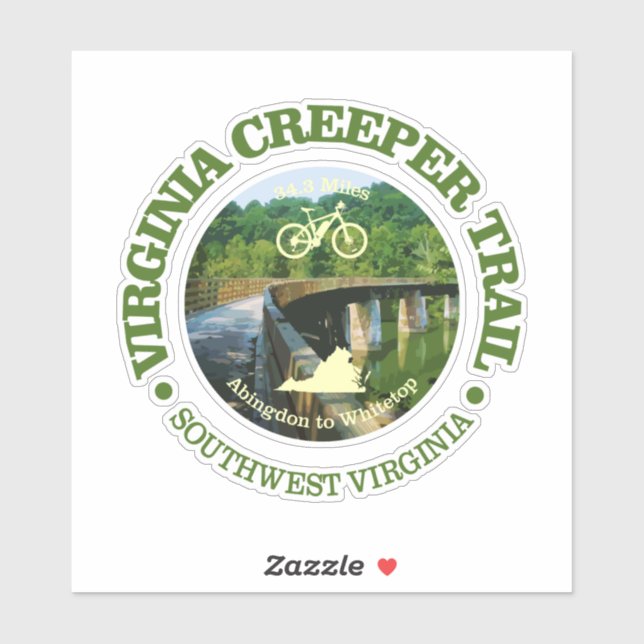 Virginia Creeper Trail (Cycling C)) (Sheet)