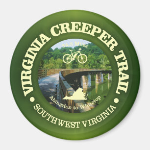 Virginia Creeper Trail (Cycling C)) Magnet