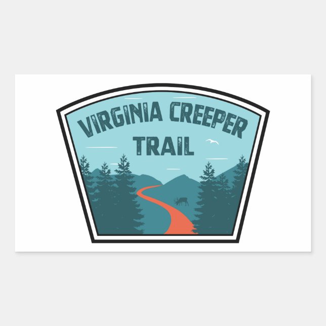 Virginia Creeper Trail Sticker (Front)