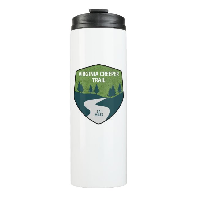 Virginia Creeper Trail Thermal Tumbler (Front)