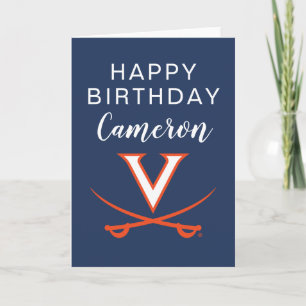 Virginia Cvaluers Birthday Card