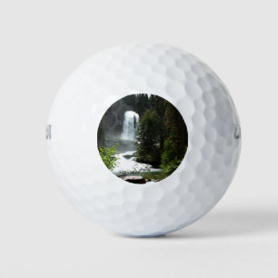 Virginia Falls at Glacier National Park Golf Balls