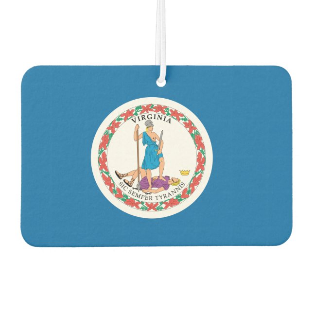 VIRGINIA Flag - Air Freshener (Front)