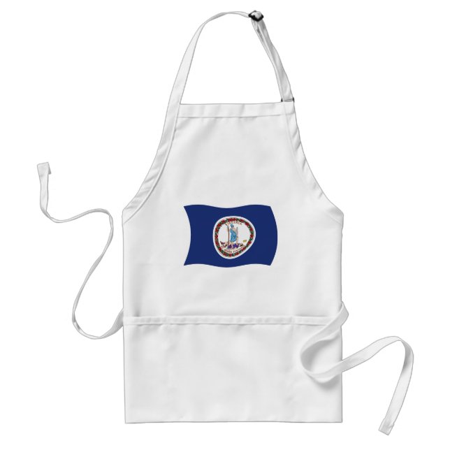 Virginia Flag Apron (Front)