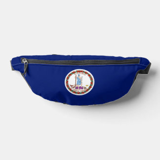 Virginia flag fanny pack