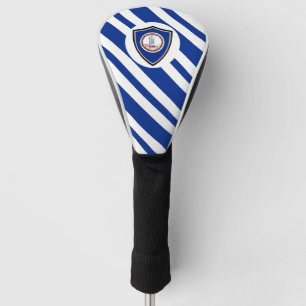 Virginia flag golf head cover