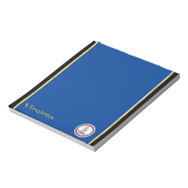 Virginia flag notepad (Rotated)