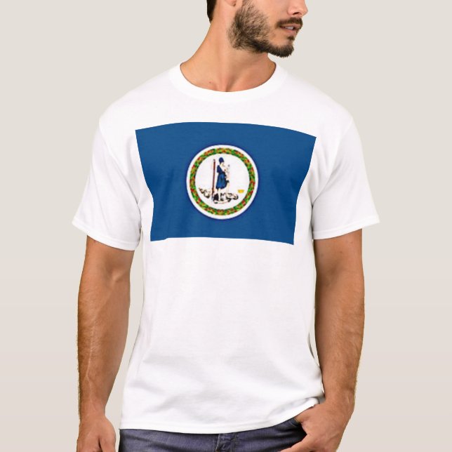 Virginia Flag T-Shirt (Front)