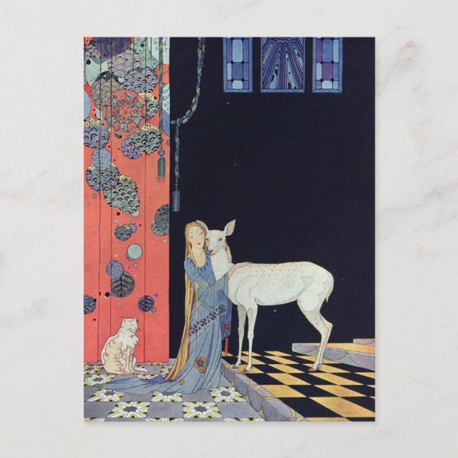 Virginia Frances Sterrett French Fairy Tales Postcard (Front)