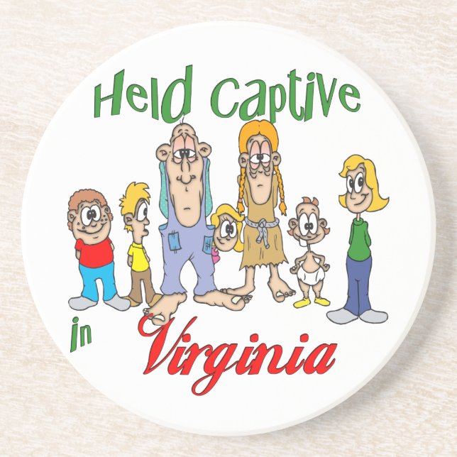 Virginia Funny Trailer Park Dessous de verre Sands (Devant)