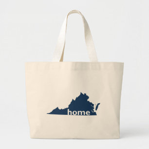 Virginia Home Large Tote Bag