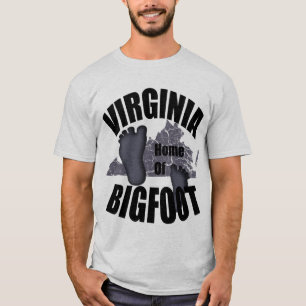 Virginia Home of Bigfoot T-shirt