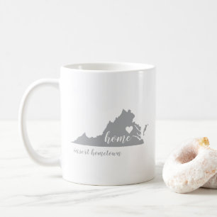 Virginia Hometown Mug avec personnalisation