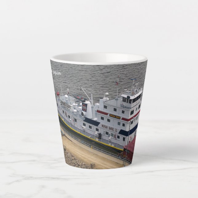 Virginia Ingram latte mug (Front)