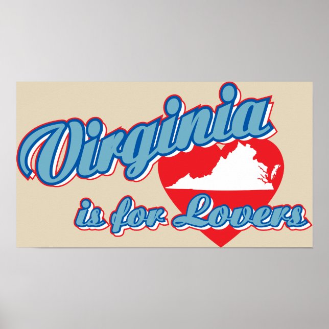 Virginia Is For Lovers Poster (Front)