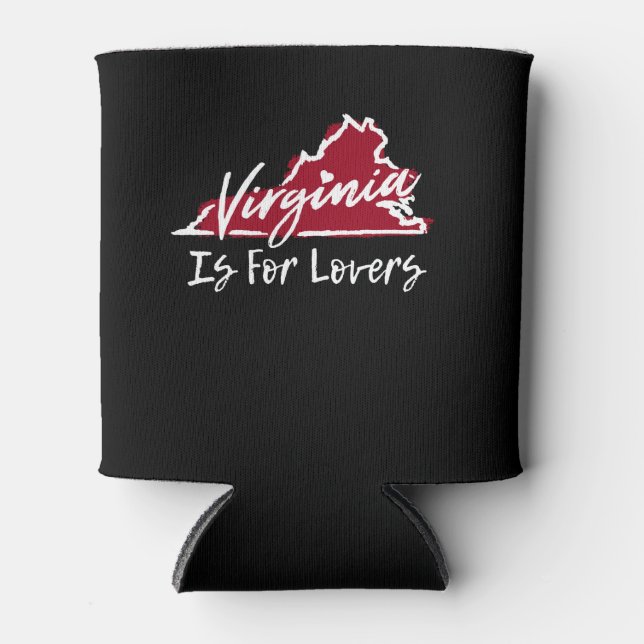 Virginia Is For The Lovers Can Cooler (Front)