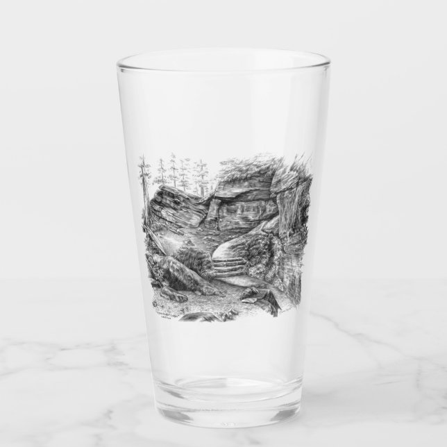 Virginia Kendall Ledges Trail (CVNP) Glass (Front)