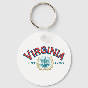 Virginia Keychain