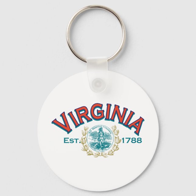 Virginia Keychain (Front)