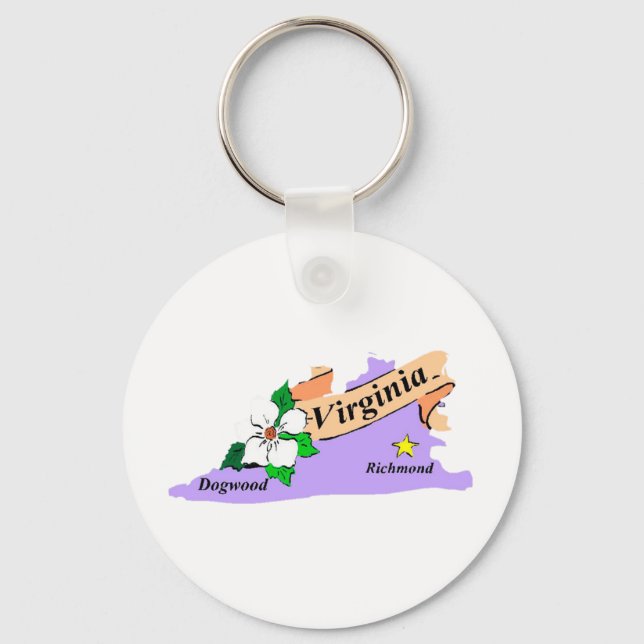 Virginia Keychain (Front)