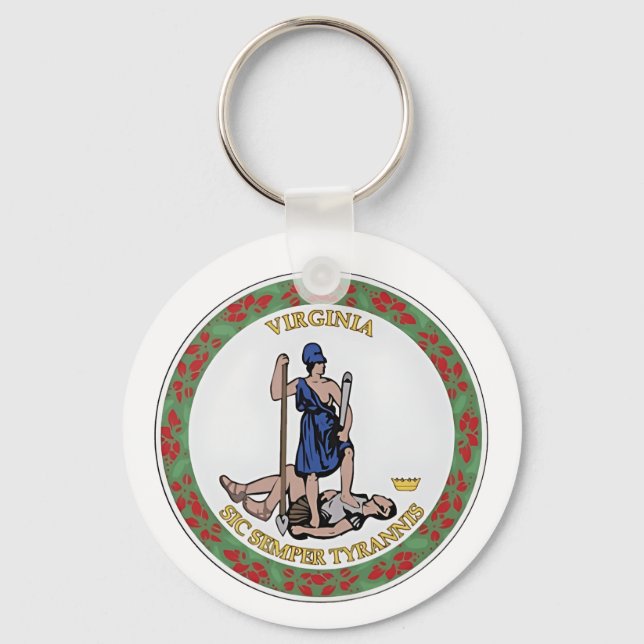 Virginia  keychain (Front)
