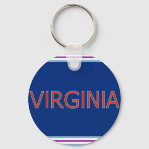 Virginia Keychain