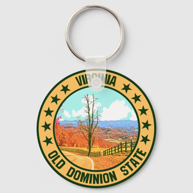 Virginia                                           keychain (Front)