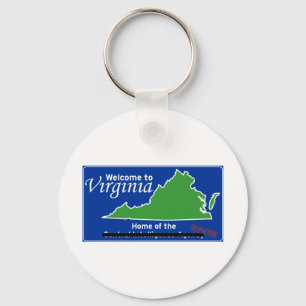 Virginia Keychain