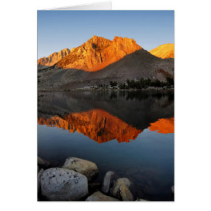 Virginia Lake Sunset Alpenglow - John Muir Trail