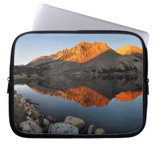 Virginia Lake Sunset Alpenglow - John Muir Trail Laptop Sleeve