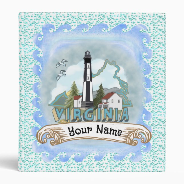 Virginia Lighthouse Binder (Front)