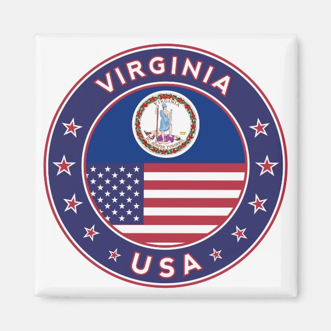 Virginia Magnet (Front)